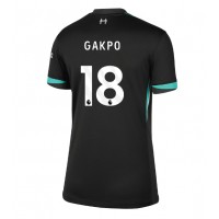 Liverpool Cody Gakpo #18 Bortatröja Kvinnor 2024-25 Korta ärmar